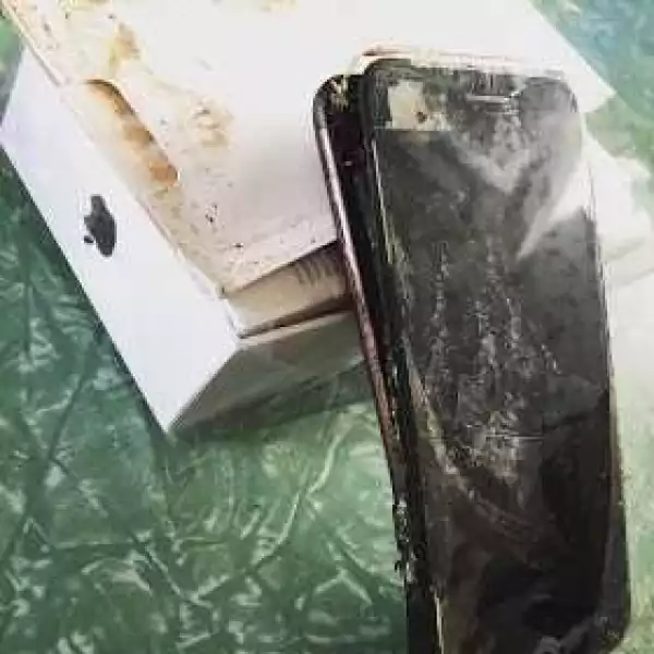 OMG! An iPhone 7s Exploded in China